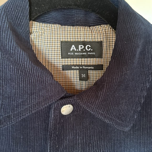 APC Julia Jacket-Navy - Picture 2 of 5
